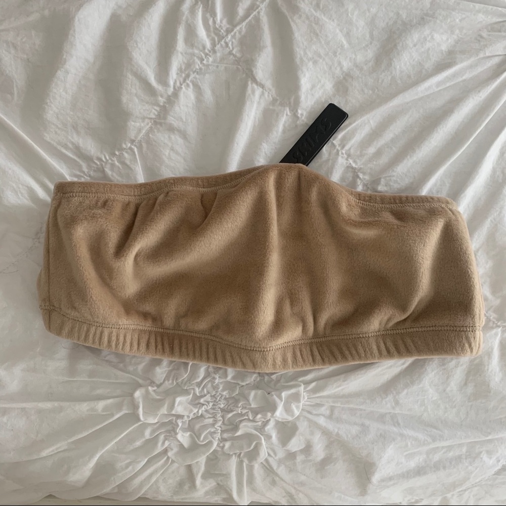 SKIMS Velour Bandeau NWT